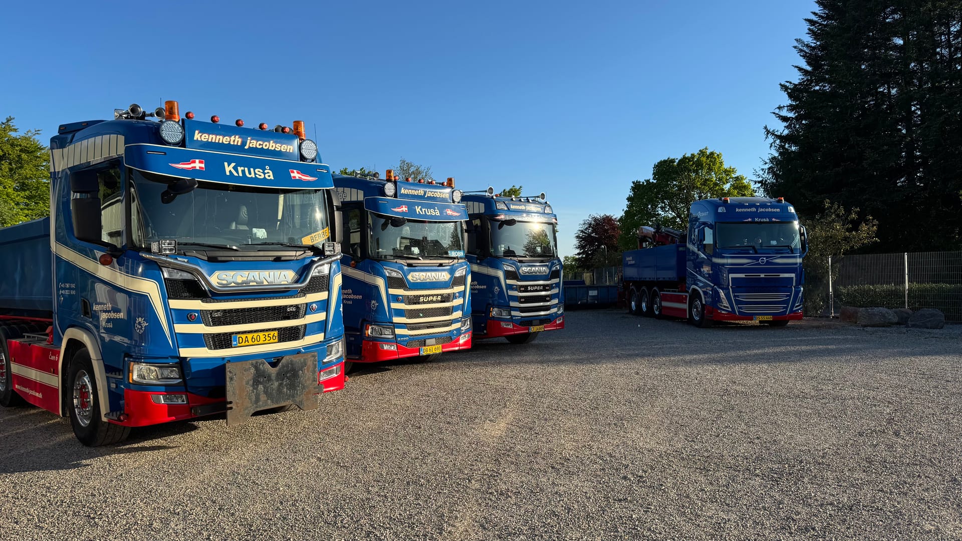 Materialekørsel og kran
